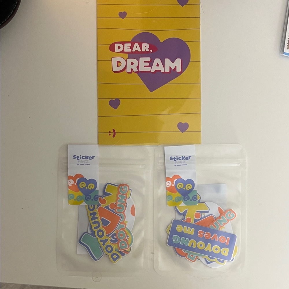 NCT Doyoung sticker 2pack by haroi studio